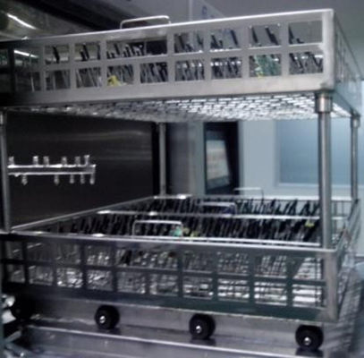 PLC SUS304 آلة تنظيف لوحة PCB مع نظام تجفيف الهواء الساخن