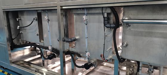 0.3Mpa-0.6Mpa آلة تنظيف سلة مقاومة للتآكل مع الرذاذ