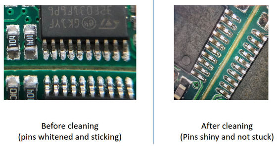 آلة تنظيف أقراص PCB متعددة المواقع 80L ، معدات تنظيف لوحات الدوائر الدائمة